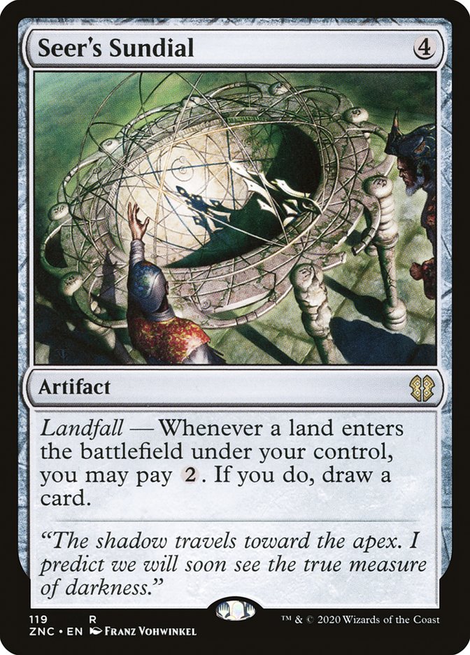 Seer's Sundial [Zendikar Rising Commander] | Clutch Gaming