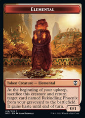 Elemental (018) // Copy Double-Sided Token [Streets of New Capenna Commander Tokens] | Clutch Gaming