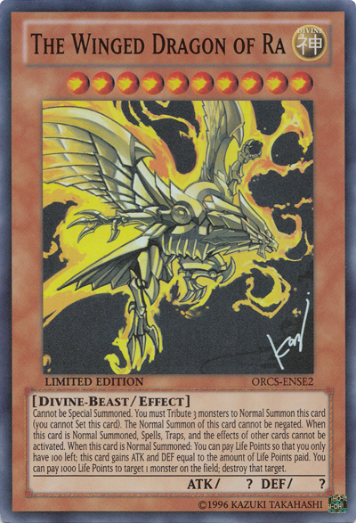 The Winged Dragon of Ra [ORCS-ENSE2] Super Rare | Clutch Gaming