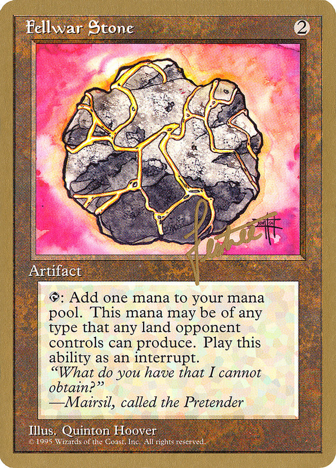 Fellwar Stone (Bertrand Lestree) [Pro Tour Collector Set] | Clutch Gaming