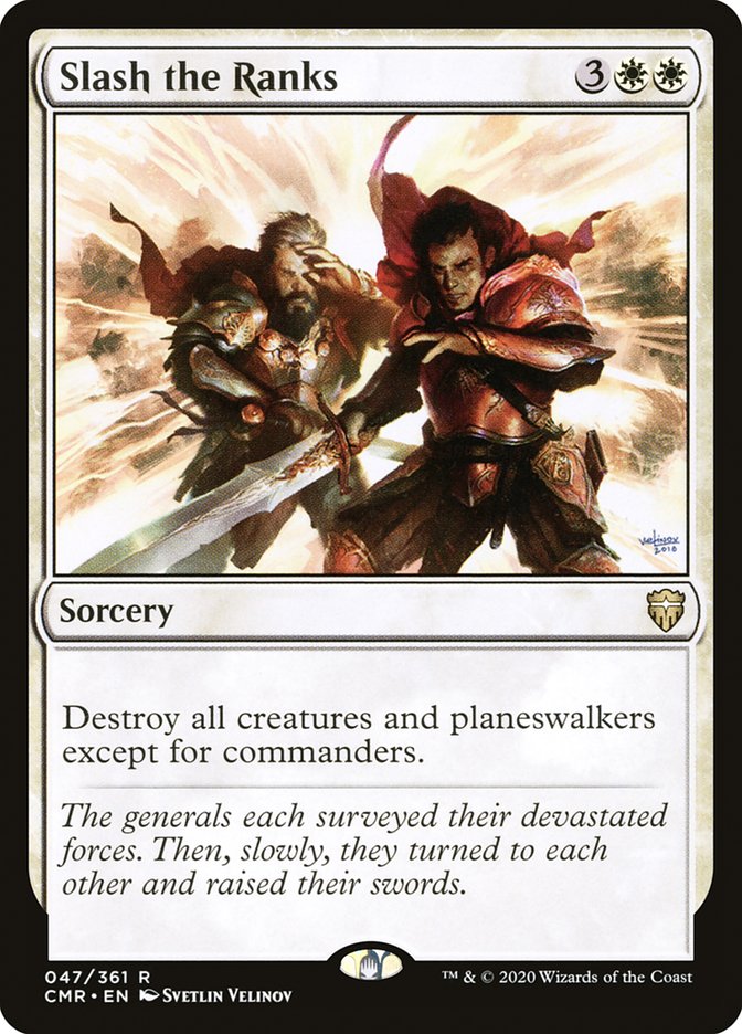 Slash the Ranks [Commander Legends] | Clutch Gaming