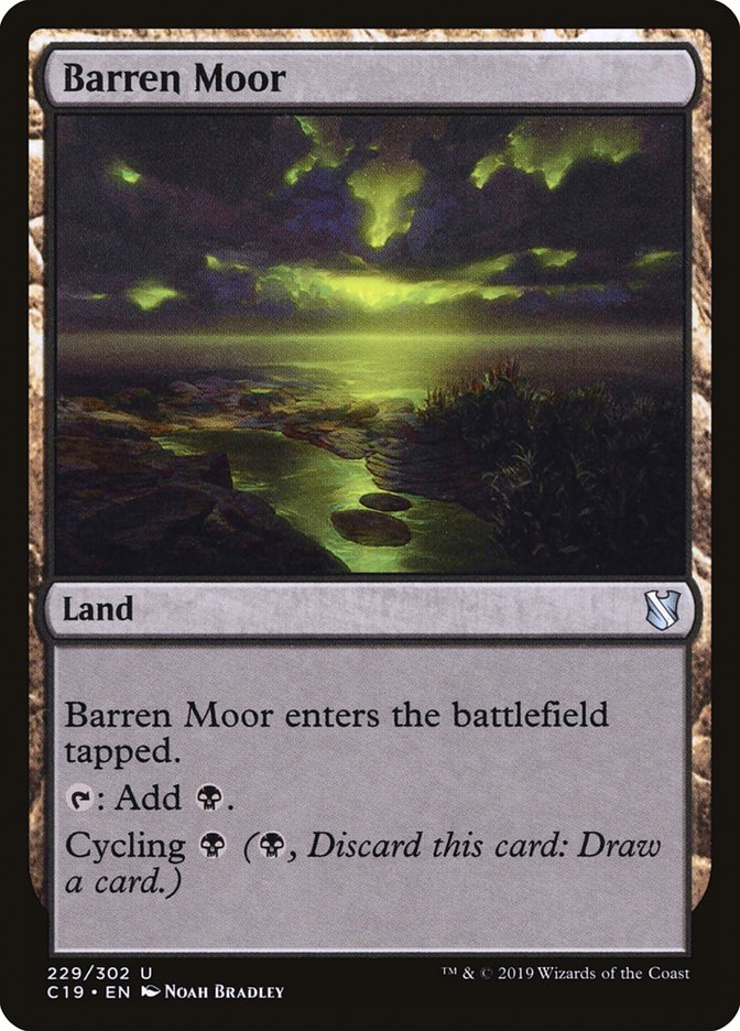 Barren Moor [Commander 2019] | Clutch Gaming