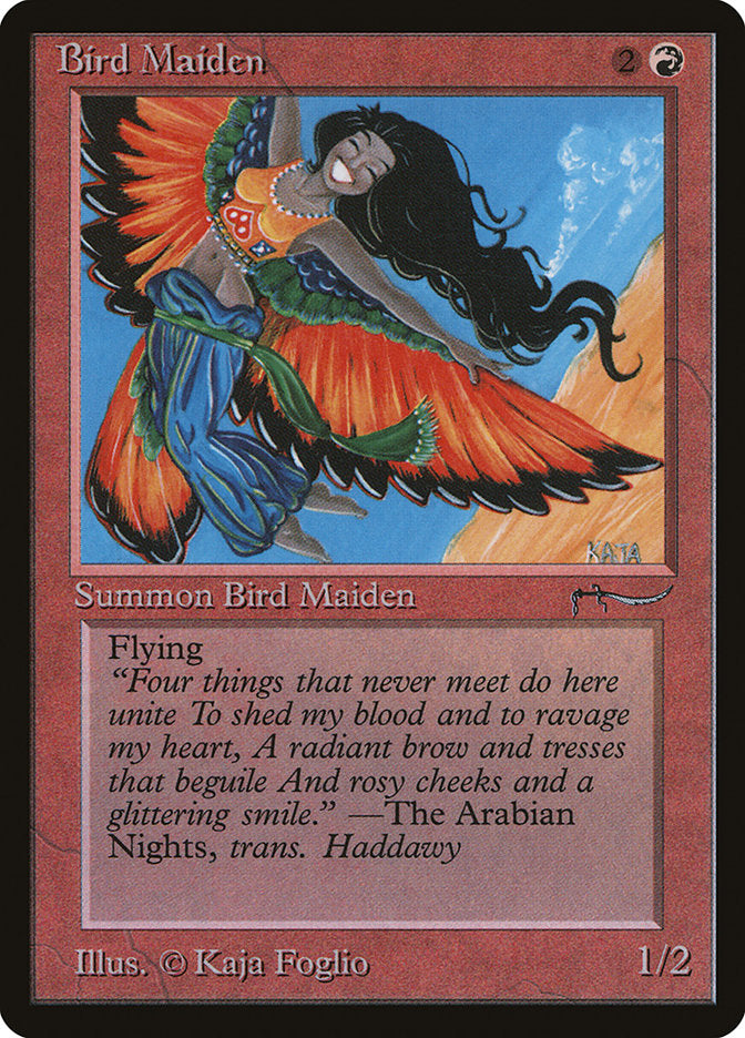 Bird Maiden (Dark Mana Cost) [Arabian Nights] | Clutch Gaming