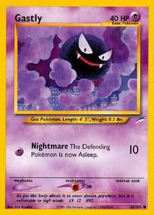 Gastly (65/105) [Neo Destiny Unlimited] | Clutch Gaming