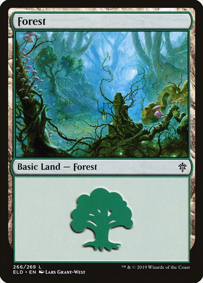 Forest (266) [Throne of Eldraine] | Clutch Gaming