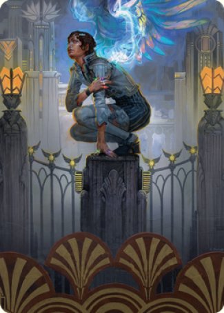 Giada, Font of Hope 2 Art Card [Streets of New Capenna Art Series] | Clutch Gaming