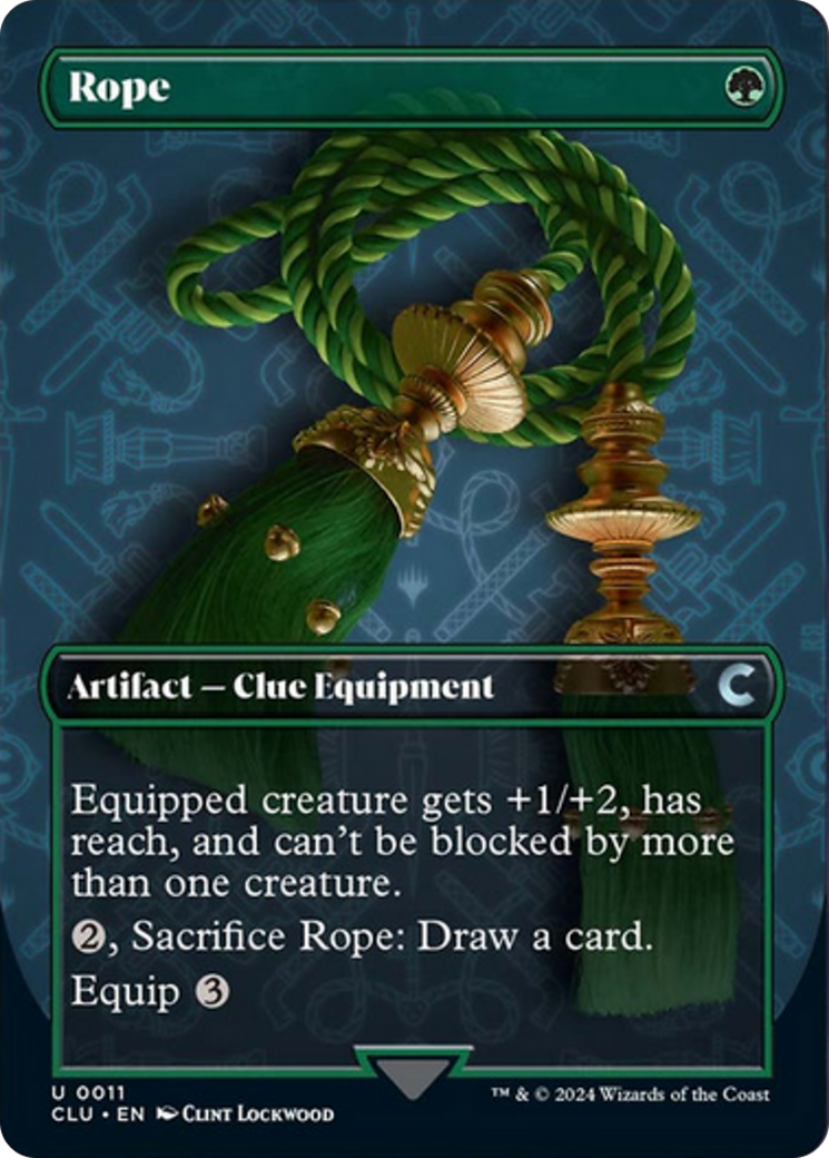 Rope (Borderless) [Ravnica: Clue Edition] | Clutch Gaming