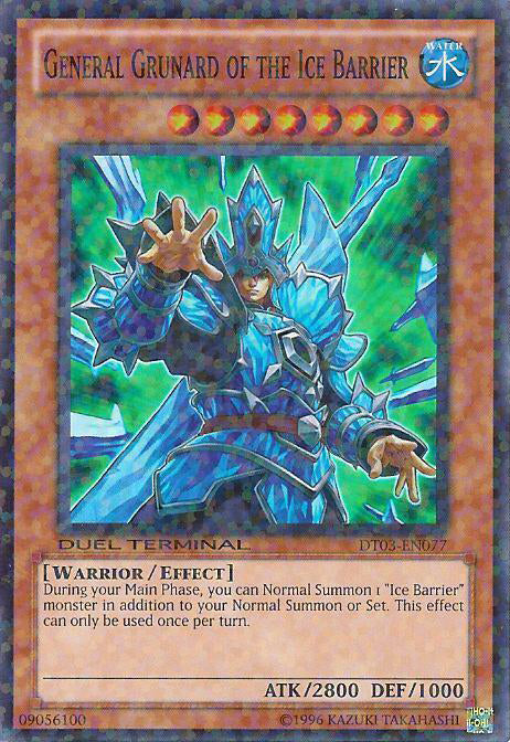 General Grunard of the Ice Barrier [DT03-EN077] Super Rare | Clutch Gaming