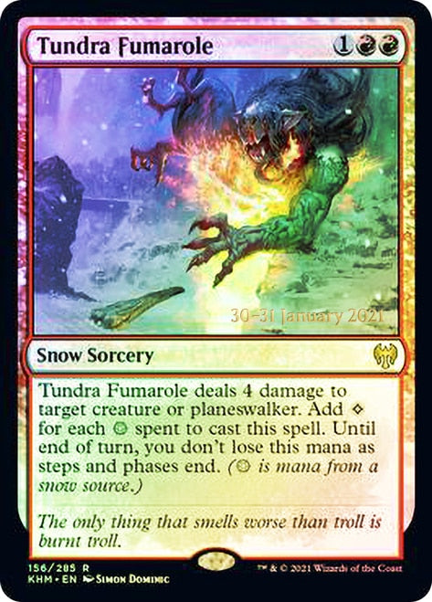 Tundra Fumarole [Kaldheim Prerelease Promos] | Clutch Gaming