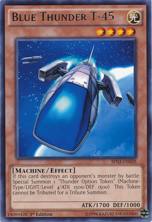 Blue Thunder T-45 [BP03-EN039] Rare | Clutch Gaming