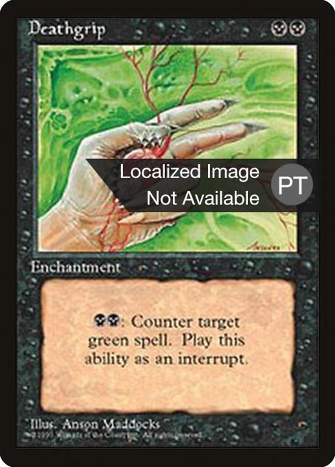 Deathgrip [Fourth Edition (Foreign Black Border)] | Clutch Gaming