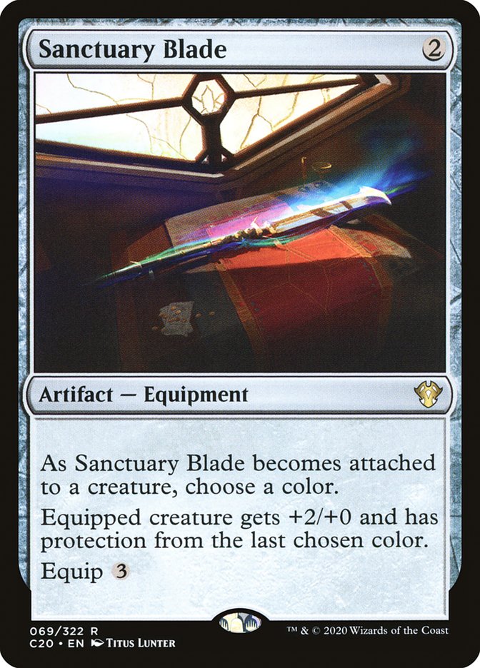 Sanctuary Blade [Commander 2020] | Clutch Gaming