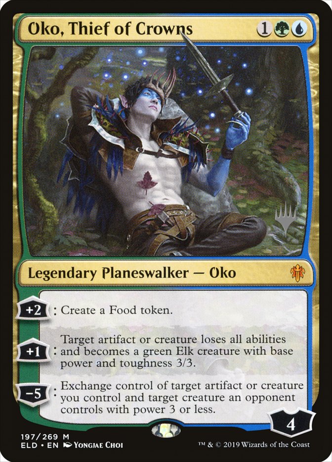 Oko, Thief of Crowns (Promo Pack) [Throne of Eldraine Promos] | Clutch Gaming