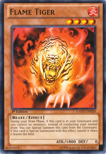 Flame Tiger [GAOV-EN039] Common | Clutch Gaming