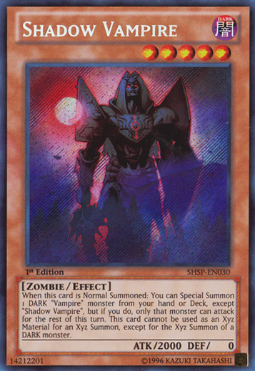 Shadow Vampire [SHSP-EN030] Secret Rare | Clutch Gaming