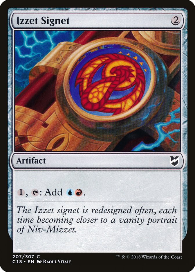 Izzet Signet [Commander 2018] | Clutch Gaming