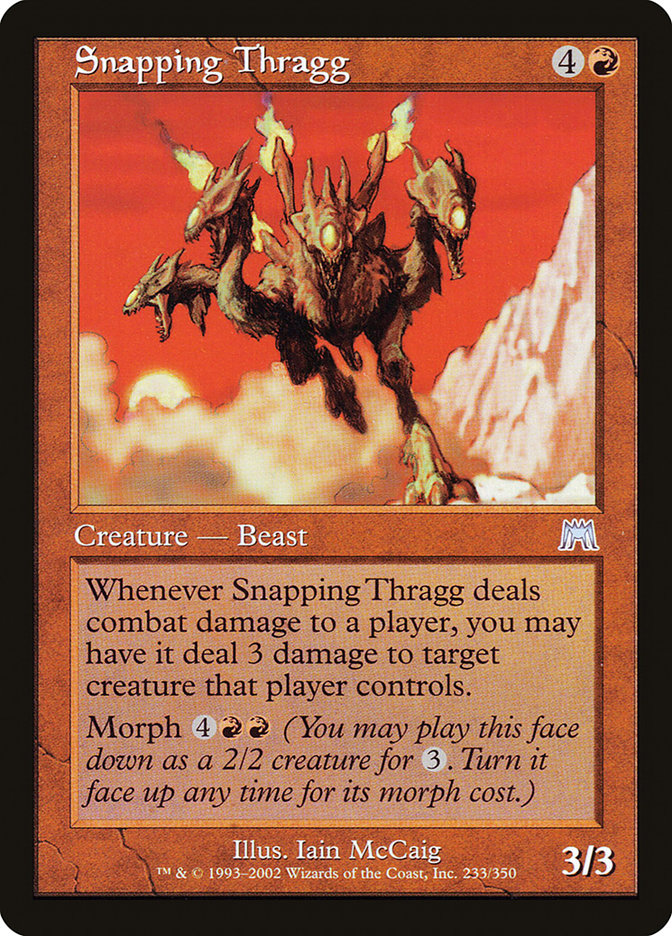Snapping Thragg [Onslaught] | Clutch Gaming