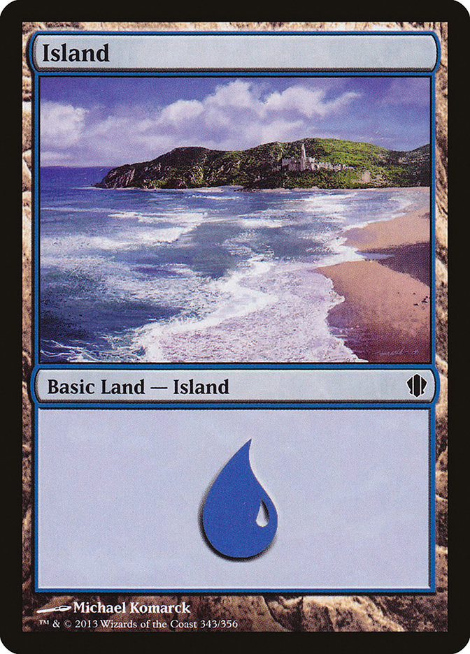 Island (343) [Commander 2013] | Clutch Gaming