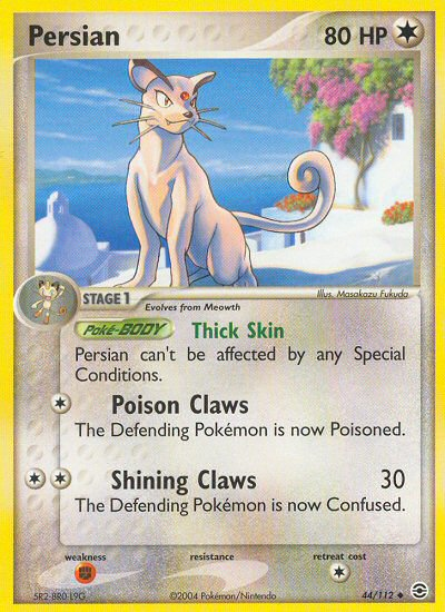 Persian (44/112) [EX: FireRed & LeafGreen] | Clutch Gaming