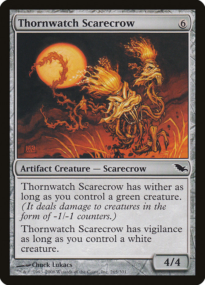 Thornwatch Scarecrow [Shadowmoor] | Clutch Gaming