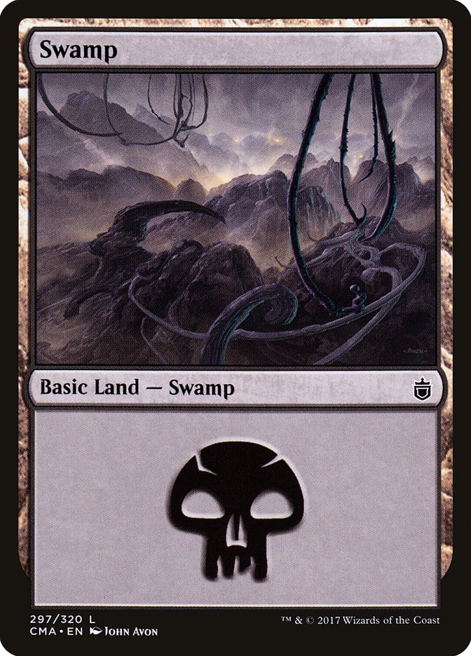 Swamp (297) [Commander Anthology] | Clutch Gaming