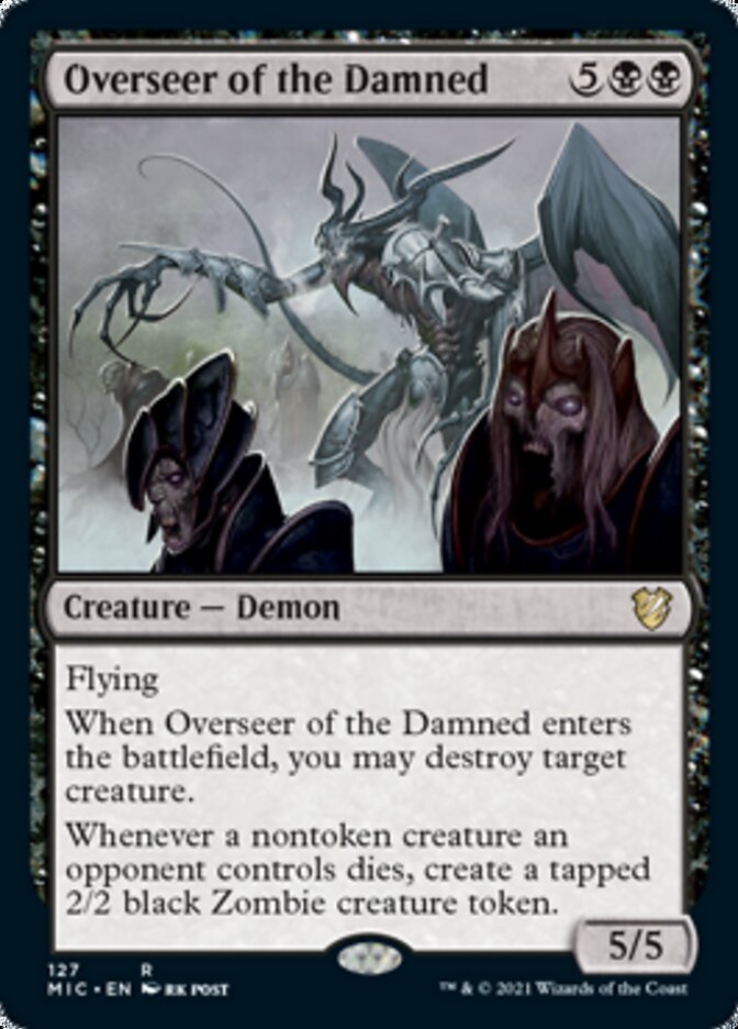 Overseer of the Damned [Innistrad: Midnight Hunt Commander] | Clutch Gaming