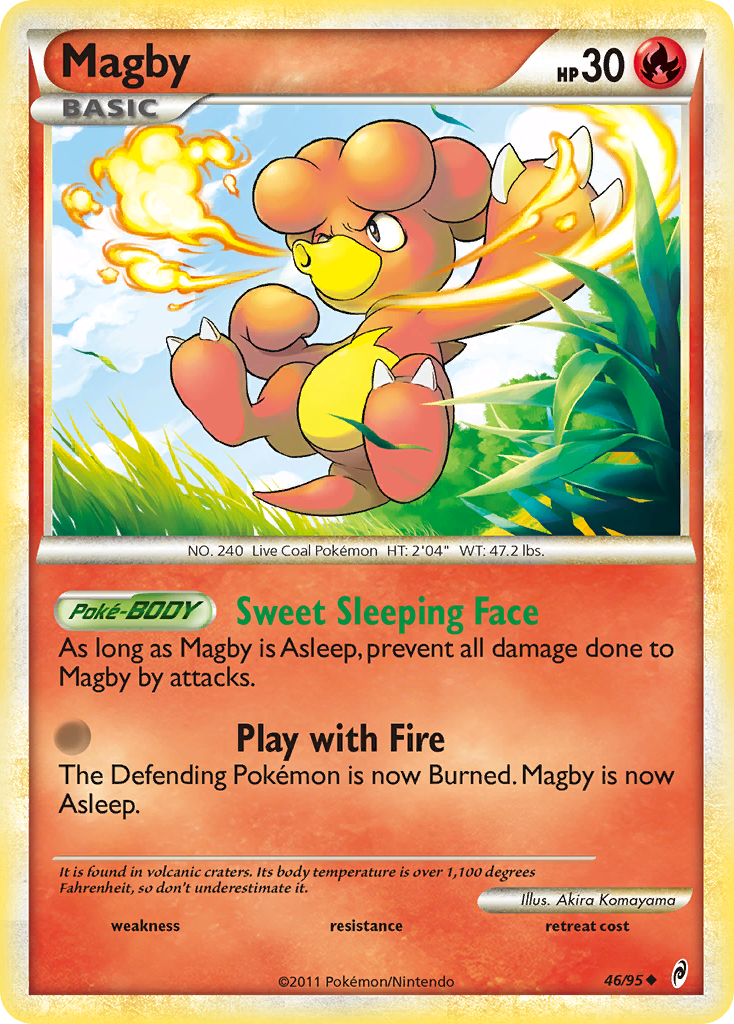 Magby (46/95) [HeartGold & SoulSilver: Call of Legends] | Clutch Gaming