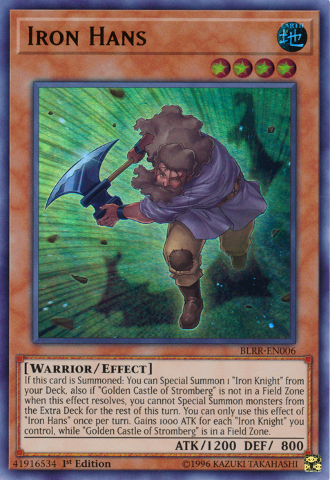 Iron Hans [BLRR-EN006] Ultra Rare | Clutch Gaming