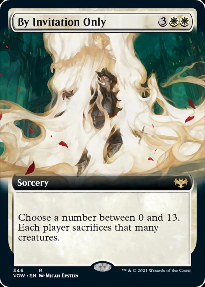 By Invitation Only (Extended Art) [Innistrad: Crimson Vow] | Clutch Gaming