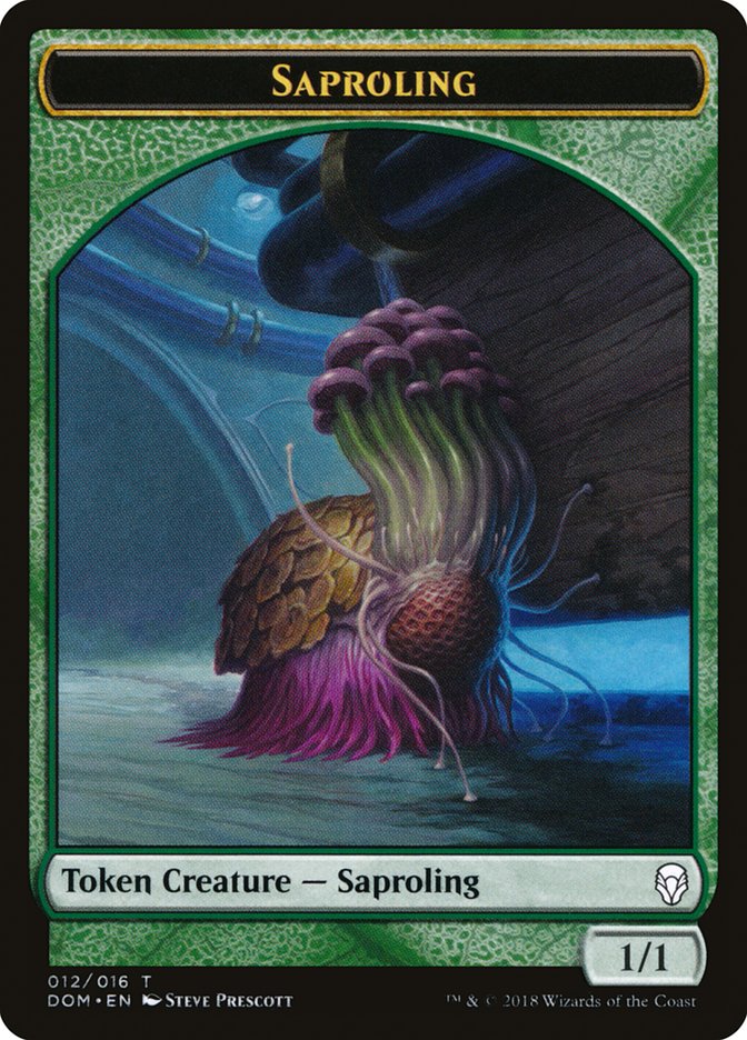 Saproling Token (012/016) [Dominaria Tokens] | Clutch Gaming