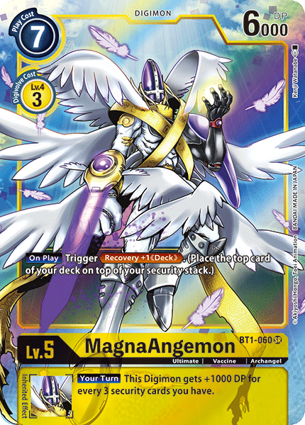 MagnaAngemon [BT1-060] (Alternate Art) [Release Special Booster Ver.1.0] | Clutch Gaming