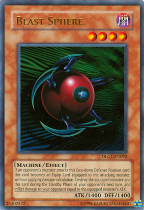 Blast Sphere [DLG1-EN092] Ultra Rare | Clutch Gaming