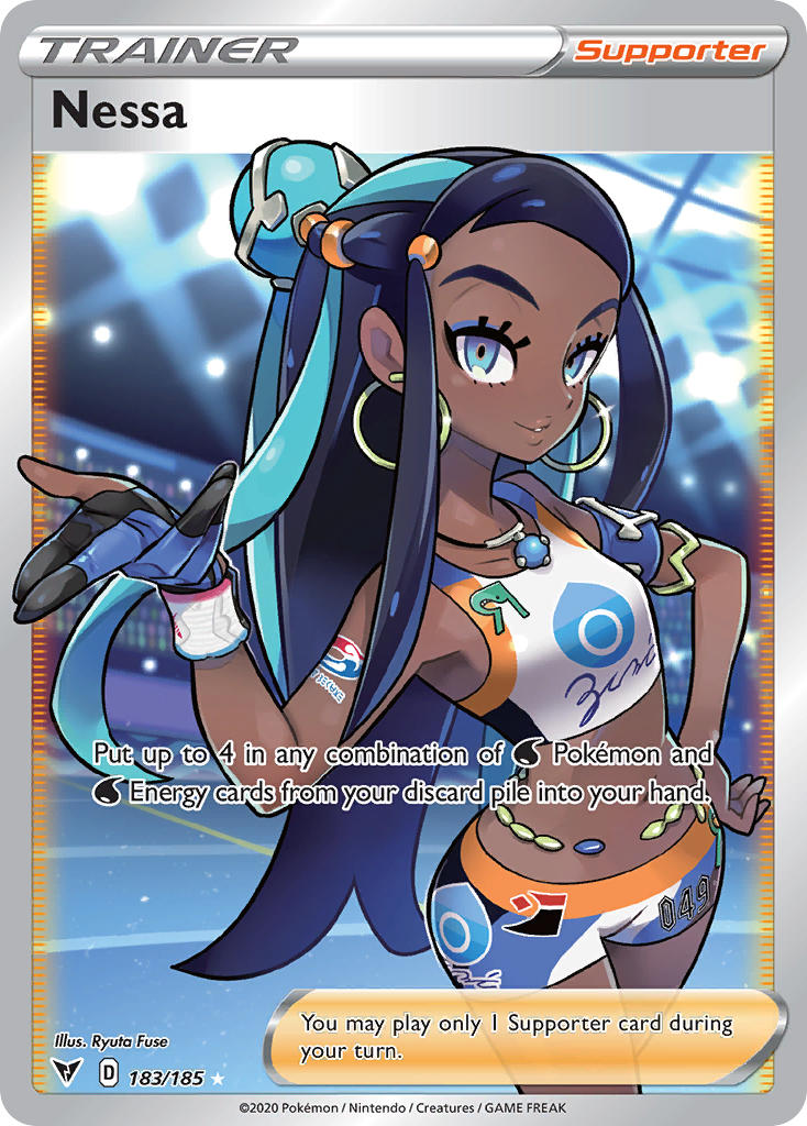 Nessa (183/185) [Sword & Shield: Vivid Voltage] | Clutch Gaming
