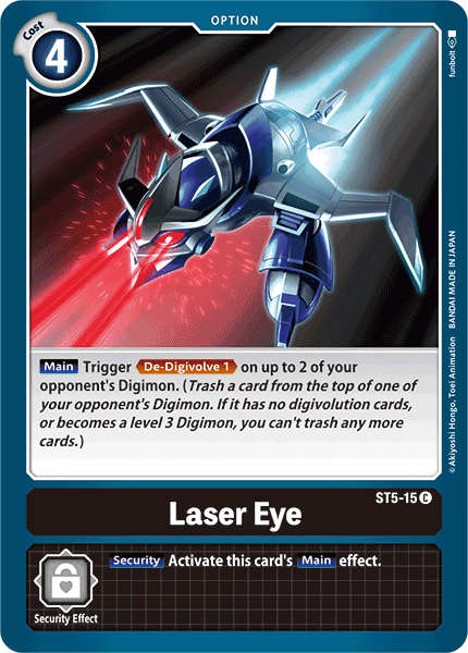 Laser Eye [ST5-15] [Starter Deck: Machine Black] | Clutch Gaming