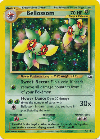 Bellossom (3/111) [Neo Genesis Unlimited] | Clutch Gaming