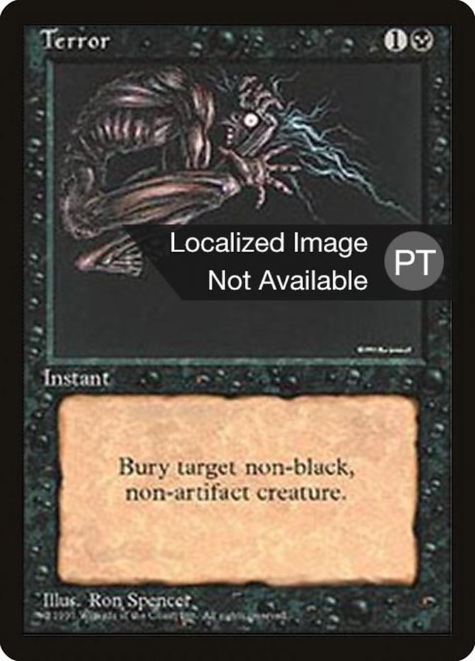 Terror [Fourth Edition (Foreign Black Border)] | Clutch Gaming