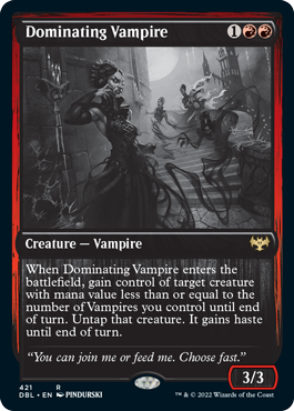 Dominating Vampire [Innistrad: Double Feature] | Clutch Gaming