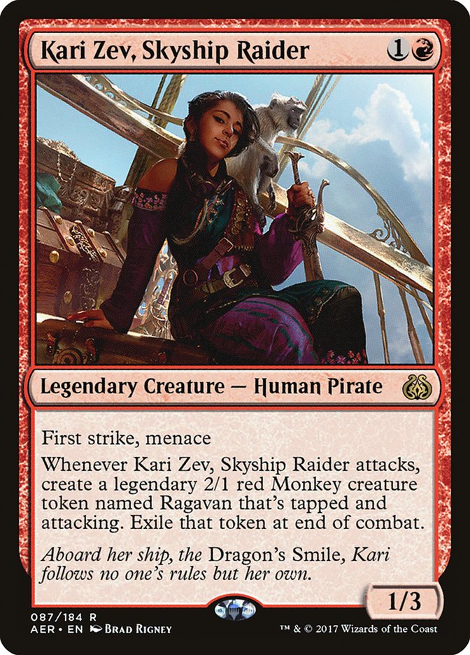 Kari Zev, Skyship Raider [Aether Revolt] | Clutch Gaming