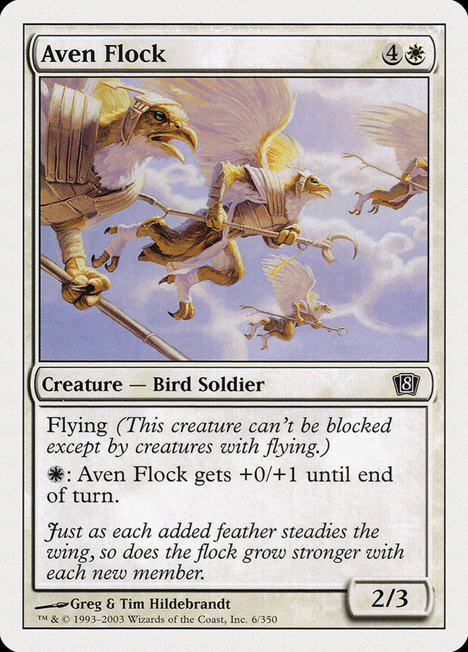 Aven Flock [Eighth Edition] | Clutch Gaming