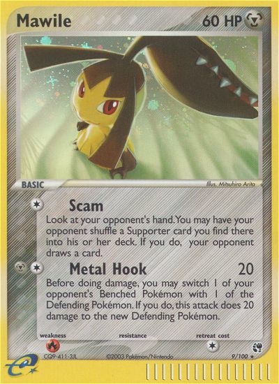 Mawile (9/100) [EX: Sandstorm] | Clutch Gaming