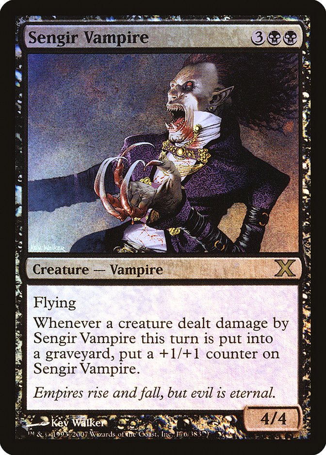 Sengir Vampire (Premium Foil) [Tenth Edition] | Clutch Gaming