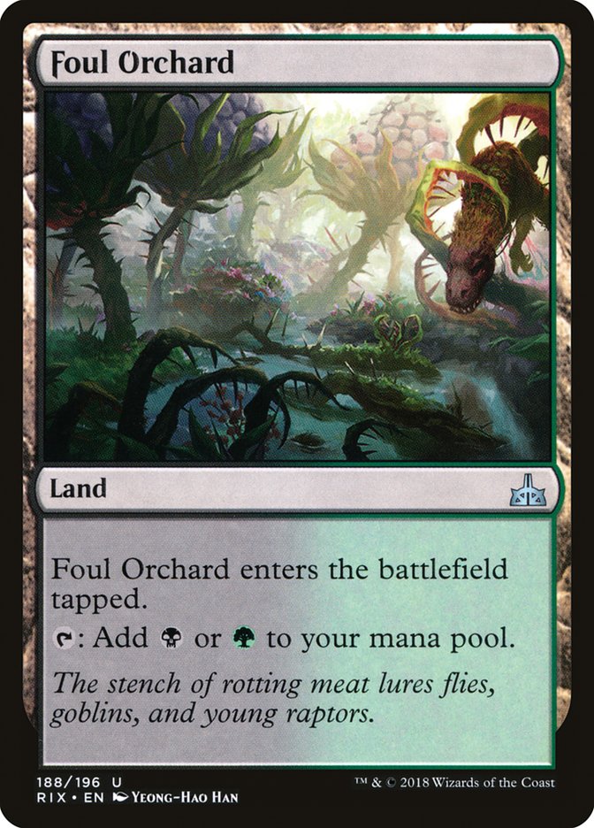 Foul Orchard [Rivals of Ixalan] | Clutch Gaming