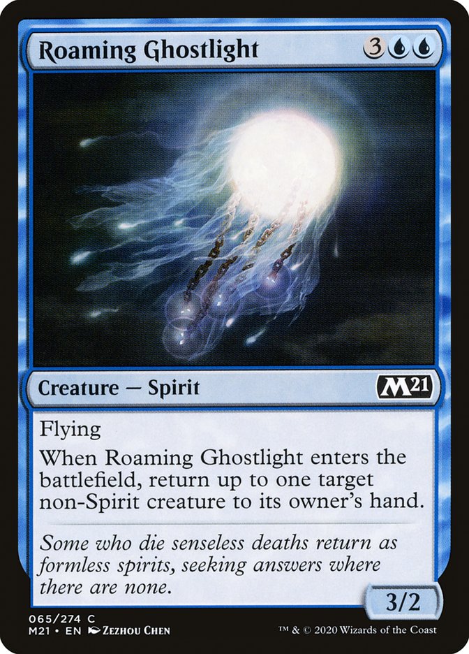 Roaming Ghostlight [Core Set 2021] | Clutch Gaming