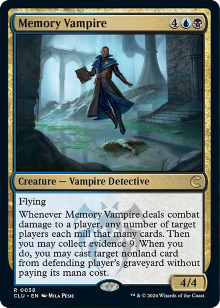 Memory Vampire [Ravnica: Clue Edition] | Clutch Gaming