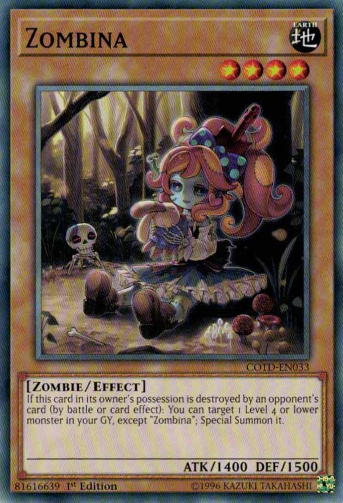 Zombina [COTD-EN033] Common | Clutch Gaming