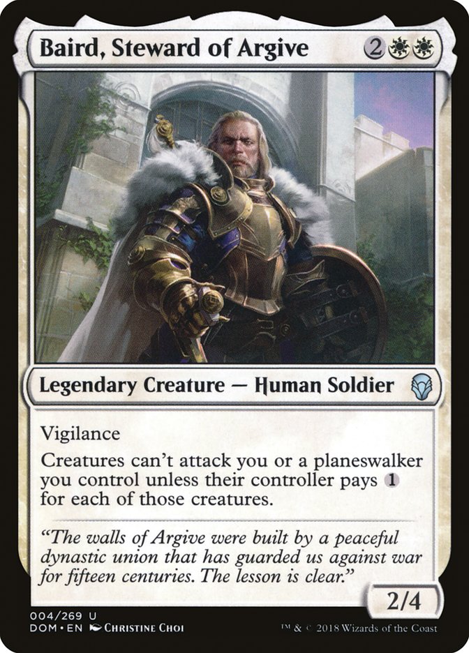 Baird, Steward of Argive [Dominaria] | Clutch Gaming