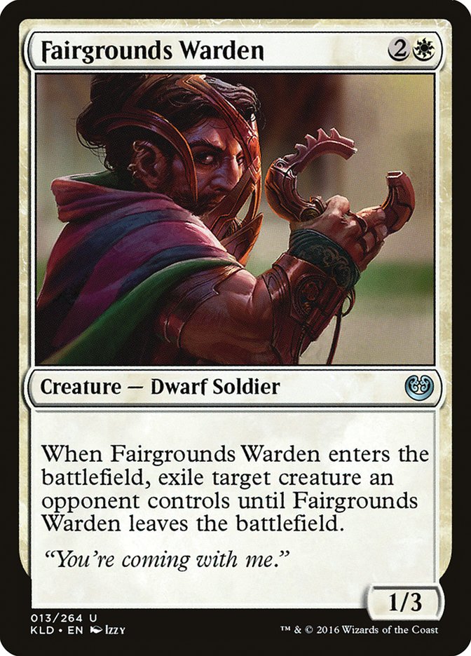 Fairgrounds Warden [Kaladesh] | Clutch Gaming