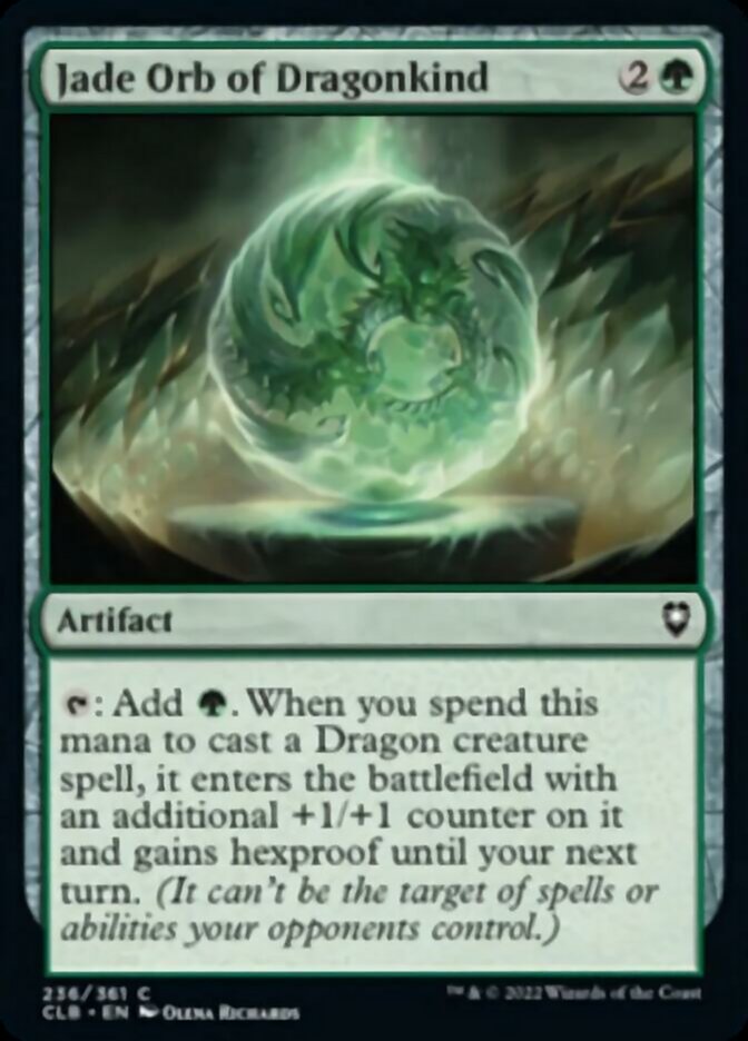 Jade Orb of Dragonkind [Commander Legends: Battle for Baldur's Gate] | Clutch Gaming
