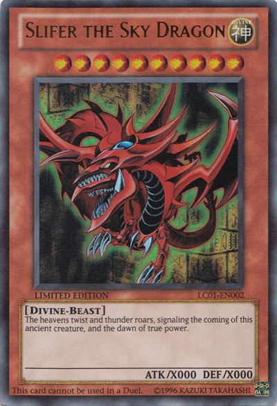 Slifer the Sky Dragon [LC01-EN002] Ultra Rare | Clutch Gaming