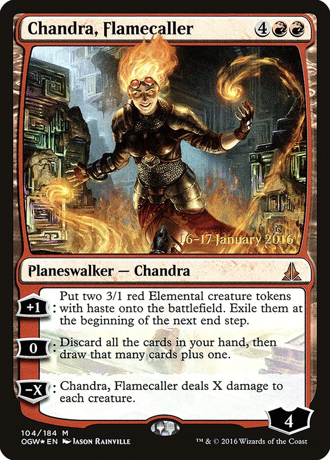 Chandra, Flamecaller [Oath of the Gatewatch Prerelease Promos] | Clutch Gaming